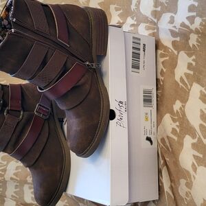Blowfish Brown Ankle Boots